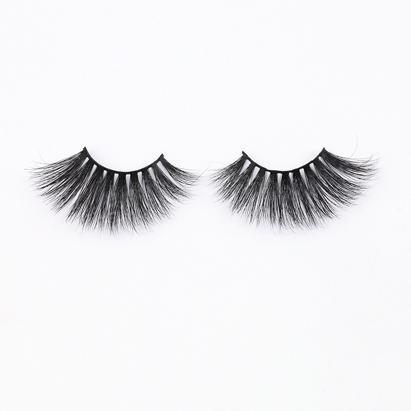 Free Samples Accepted Luxury 100% Real Mink Fur 25mm 3D Strip Lashes Glamous and Soft Eyelashes in the UK YY119